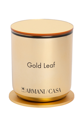 ARMANI CASA PEGASO SCENTED CANDLE - GOLD - DIAM 8X8,5 H CM - INCH 3,3X3,3